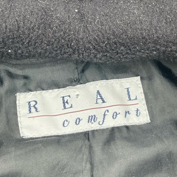 VTG Real Comfort High Pile Fleece Nordic Deer Coat Women’s Size Medium Jacket - Picture 8 of 16